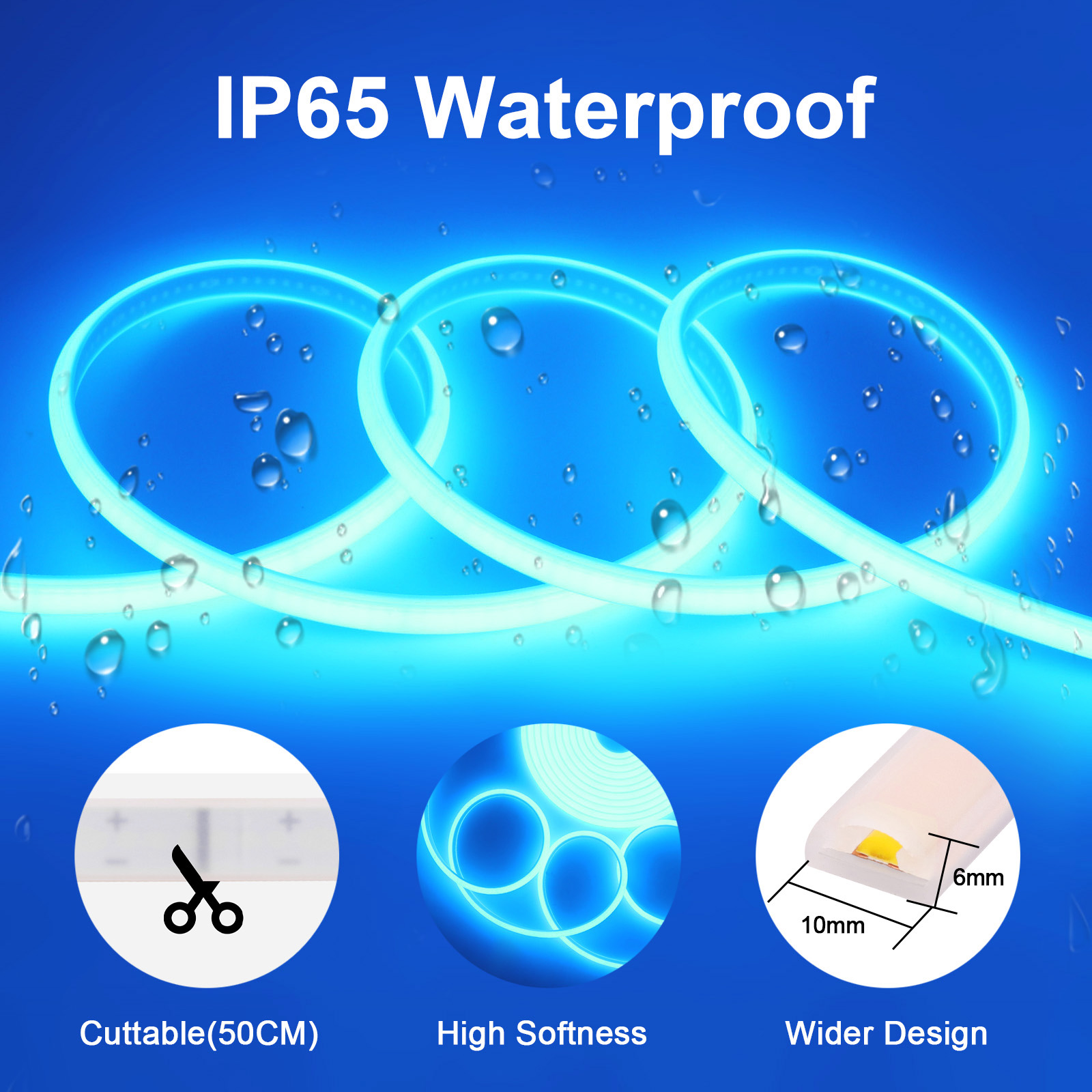 Tuya APP WiFi Ściemnialna taśm – Outdoor Power Strip Weatherproof recenzja i cena