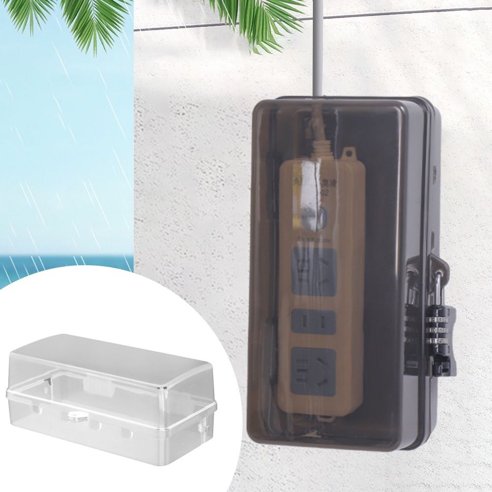 Przenośne, plastikowe pudełko  – Outdoor Power Strip Weatherproof recenzja i cena